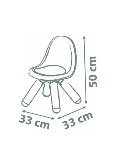 Smoby Çocuk Sandalyesi - Yeşil 880120 Yeşil