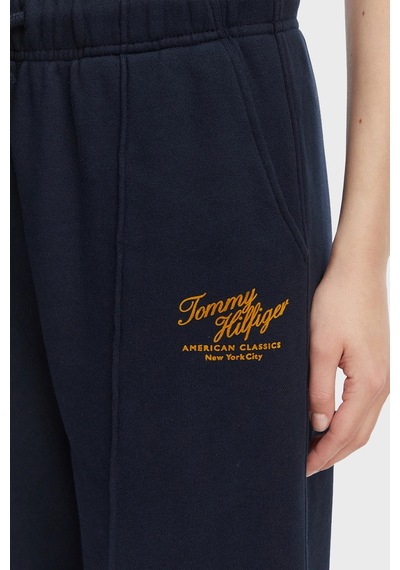 Tommy Hilfiger Pamuklu Comfort Fit Yüksek Bel Pantolon Bayan Pantolon Ww0ww50783 C1g Lacivert Tommy Hilfiger Pamuklu Comfort Fit Yüksek Bel Pantolon Bayan Pantolon Ww0ww50783 C1g Lacivert