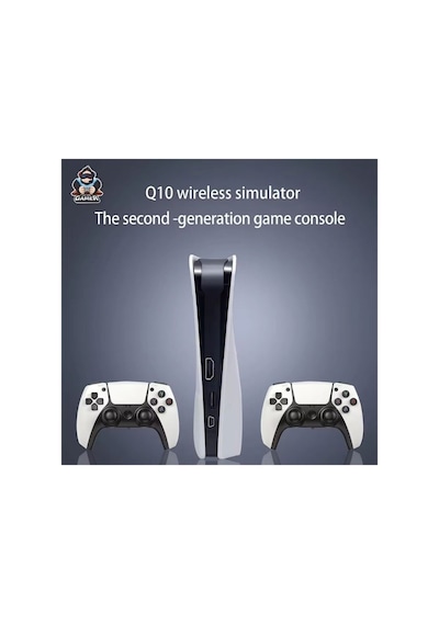 Q10 Game Stick Retro Oyun Konsolu 20776 Oyunlu 4k Hd 2.4g Kablosuz Çift Kol 128 Gb
