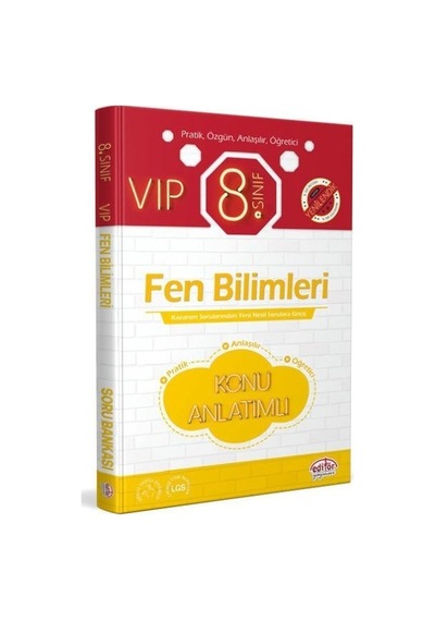 8.Sınıf VIP Fen Bilimleri Konu Anlatımlı -  Editör