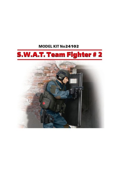 1/24 S.w.a.t. Team Fighter 2 Maketi, Icm 24102