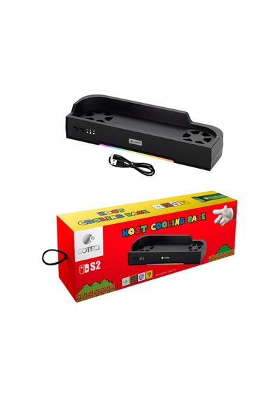 Nintendo Switch 2 Uyumlu Çift Fanlı Rgb Soğutucu Stan