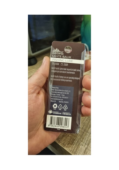 8cm 20gr Olta Yapay Balık Yemi Hologram