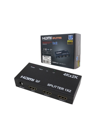 Ikili 2'li Hdmi Dağıtıcı Hdmi Splitter 1 Giriş 2 Çıkış