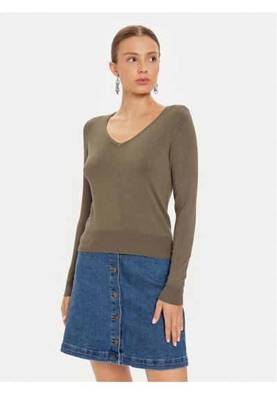 Onlvenıce Lıfe Ls Vneck Pullo Knt Noos Kadın Kazak 15333990 Gri