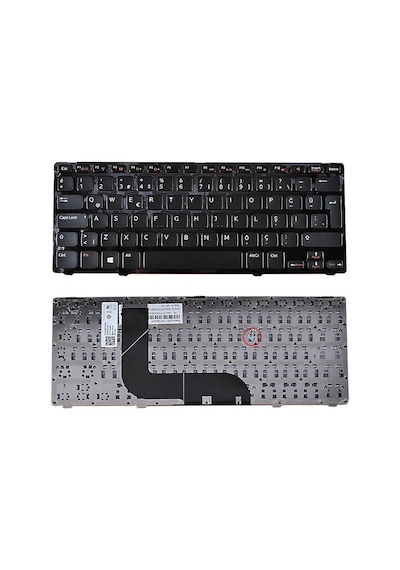 Dell Uyumlu inspiron 5423 14z-5323 Notebook Klavyesi - Siyah - TR