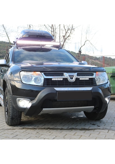 Dacia Duster Ön Tampon Altı Difüzör Mat Gri 2010-2017 Arası