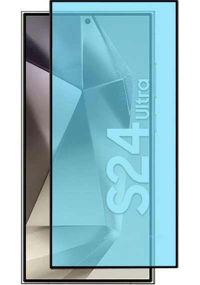 Forzacase Samsung Galaxy Uyumlu S24 Ultra İçin Çerçeveli Polymer Nano Esnek Ekran Koruyucu Film - Fc336