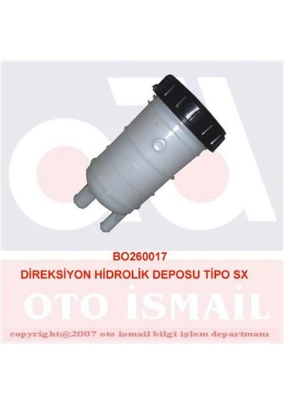 Bırlık Direksiyon Hidrolik Deposu Tempra-tıpo-slx 2600179 Brl-0017 7173437
