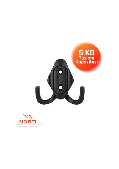Has Askı, Metal Vestiyer Askısı, Matsiyah, Duvar Ve Dolap Askılığı 5'li Set Vidalı Matsi Yah