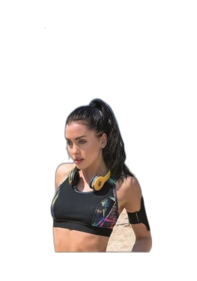 Yeni İnci Yeni Inci T20 Siyah (Yoga-Fıtness-Pilates-Koşu) Sporcu Atleti