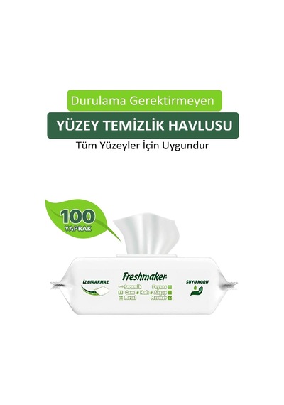 Yüzey Temizleyici Havlu 100'lü