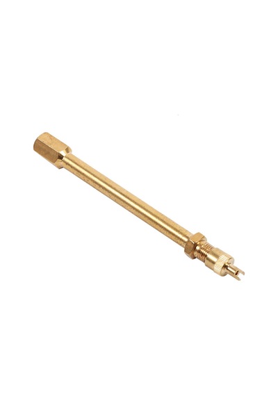Yaozixa Bronz Oto Lastik Valfi Uzatma Çubuğu 140mm - Kolay Montajlı, Dayanıklı Ve Taşınabilir Lastik Şişirme Aracı