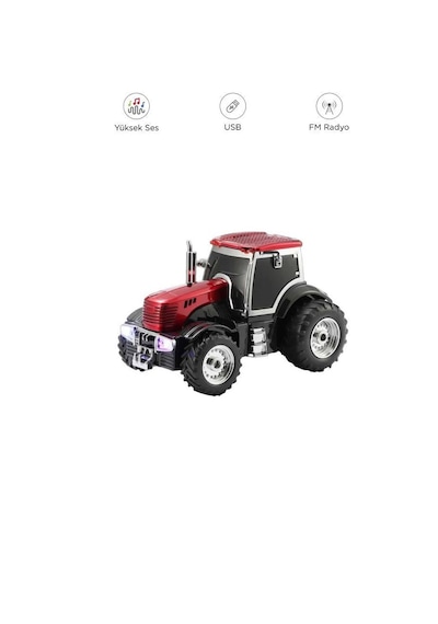 Torima D42 Traktör Tasarımlı USB/FM Radyo Bluetooth Hoparlör