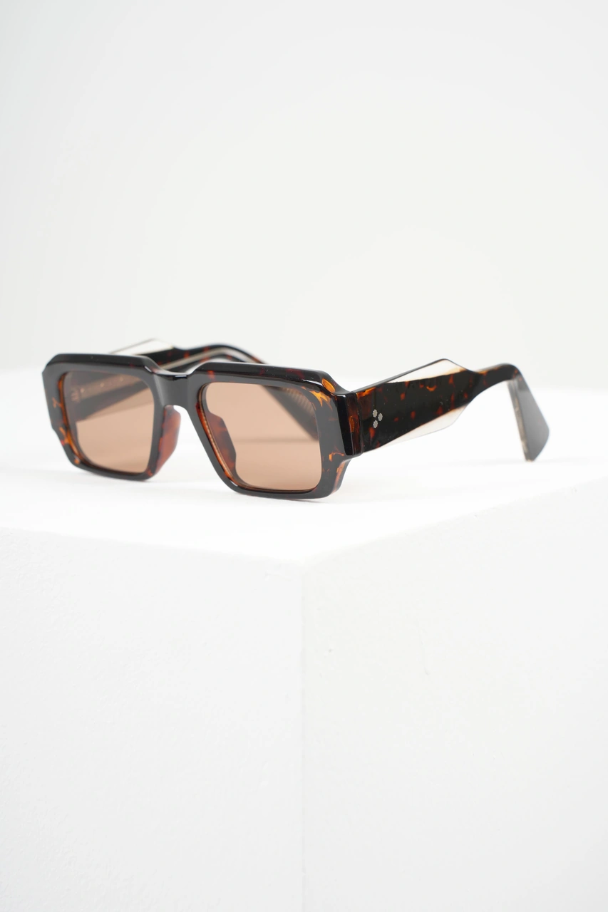 Royal Eyewear Re9888 Leopar Unısex Güneş Gözlüğü Siyah - Mavi
