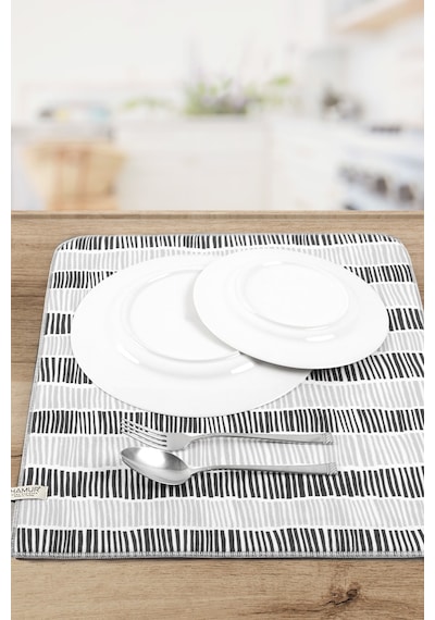 Bulaşık Kurutma Matı 42x50 Cm Pedi Kurulama Bezi Örtüsü Mf-076