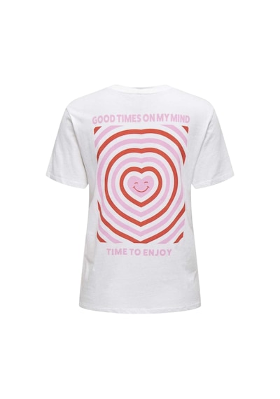 Only Kadın T-shirt 15324866 Beyaz