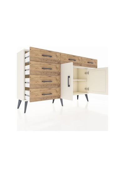 Arges Konsol 2 Raflı 6 Çekmeceli 2 Kapaklı 132x30x83 Aytaşı-aytaşı/çam Aytaşı/çam Arges Konsol 2 Raflı 6 Çekmeceli 2 Kapaklı 132x30x83 Aytaşı-aytaşı/çam Aytaşı/çam