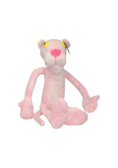 Pembe Panter Peluş Uyku Arkadaşı Ithal Organic Kumaş 35 Cm PEMBE