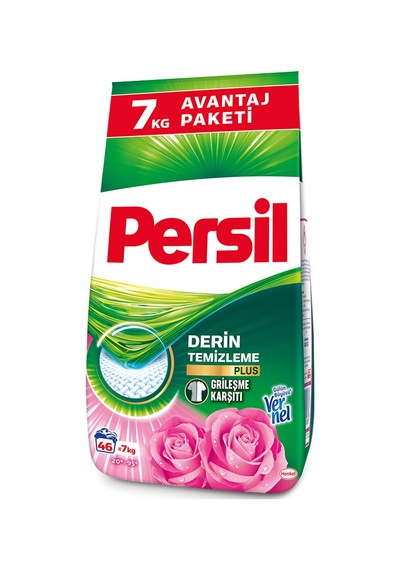 4 Adet Persil Çamaşır Deterjanı 7 Kg Gül