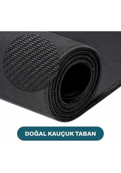 Pro - 4 Farklı Model Dikişli Kenar 100x50 Cm Oyuncu Gaming Mouse Pad Black Map Lines