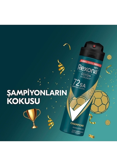 Men Deodorant Champions 150 Ml - 2'li Avantaj Paketi