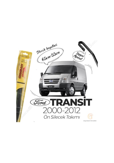 İnwells Hibrit Silecek Takımı Ford Transit 2000-2012 İle Uyumlu