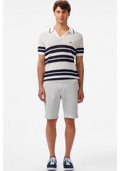 Lacoste Men's Relaxed Fit Bermuda Shorts Erkek Rahat Kesim Bermuda Şort Gri