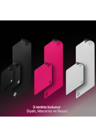 Steelseries Qck Heavy L Gaming Mousepad - Magenta