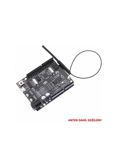 Arduino Uno R3 Wifi Esp8266 Ch340 Micro Usb 32mbit Kablosuz Internet Kod Geliştirme Eğitim Kartı