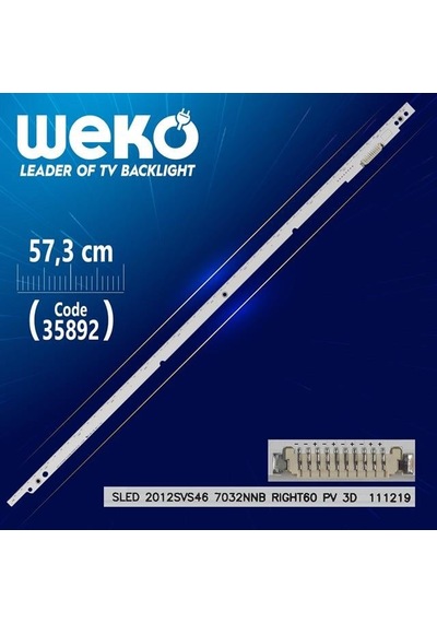 Sled 2012svs46 7032nnb Rıght60 Pv 3d 111219 - 57.3 Cm 60 Ledli - Wk-1354 Led Tv Bar