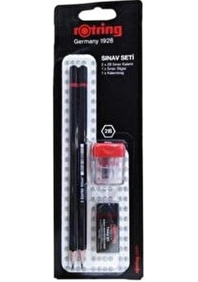 Rotring Sınav Kalemi 2b+silgi+kalemtraş Bls 2 Li