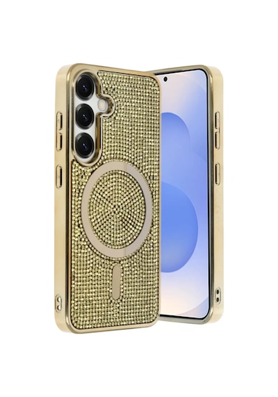 Samsung Galaxy Uyumlu S25 Helen Magsafe Kapak - Gold Bzsxx00 1