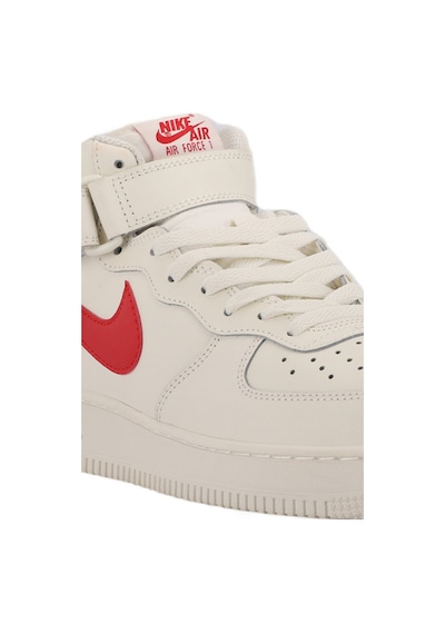 Nike 315123 Air Force 1 Mıd '07 Unisex Beyaz Sneaker Beyaz