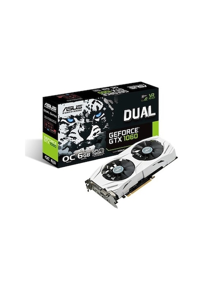Asus NVIDIA GeForce GTX 1060 OC DUAL-GTX1060-O6G 6 GB 192 Bit GDDR5 Ekran Kartı