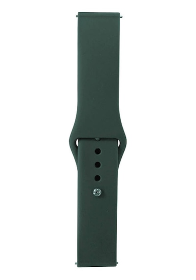 Mobilteam Huawei Gt2 46mm Band Serisi 22mm Klasik Kordon Silikon Strap Kayış-pine Yeşil