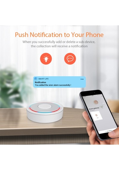 Tuya Destekli Akıllı Wifi Zigbe Getway 3.0 Hub Kumanda