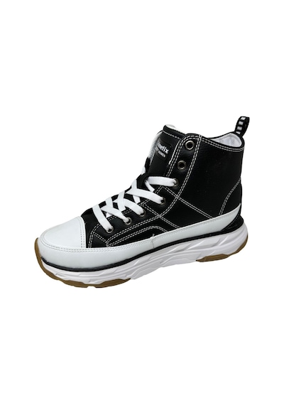 Kinetix Viole Boğazlı Kadın Sneaker Ayakkabı Ckr00692 Siyah - Beyaz