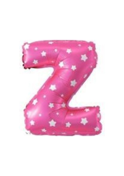 16 Inç Pembe Harf Balon Z A
