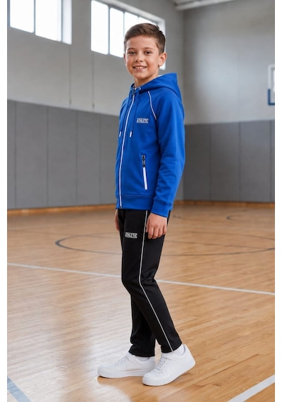 Pina Kids Erkek Çocuk Atheletic Reglan Kol Kapüşonlu Düz Paça Dalgıç Kumaş Eşofman Takımı Esf7019 Mavi Pina Kids Erkek Çocuk Atheletic Reglan Kol Kapüşonlu Düz Paça Dalgıç Kumaş Eşofman Takımı Esf7019 Mavi