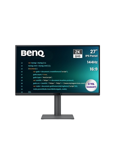 Benq 27" Ips Rd270q 5ms 144hz Hdmı-dp Typec Kurumsal Programlama Monitörü 2560x1440