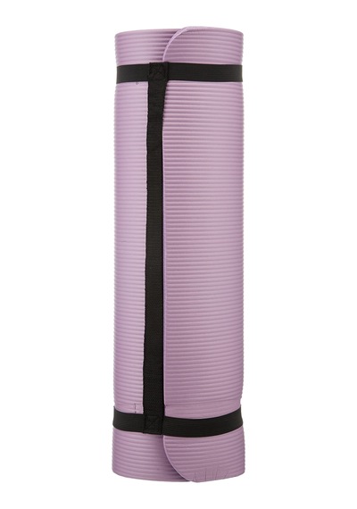 Lexroo Delta Konfor Zemin 10 Mm Taşıma Askılı Pilates Minderi Yog Lila