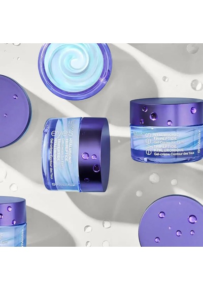 Tr Advanced Acids Hyaluronic Tripeptide Gel Cream For Eyes, Intense Hydration & Blue Light Neutralizer, 0.5 Fl Oz