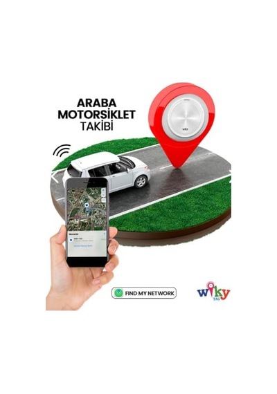 Tag Çocuk Smart Airtag Pembe - Akıllı Konum Takip Cihazı Apple Uyumlu Pembe Genel