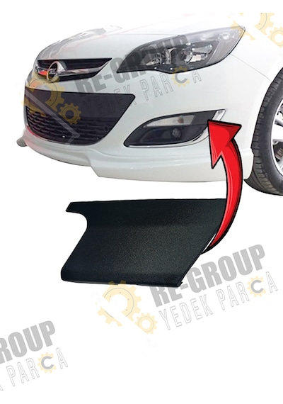 Opel Astra J Sis Far Çerçevesi Sinyal Yanı Büyük Kapak 2012-2017 -sol Üst- 1313000