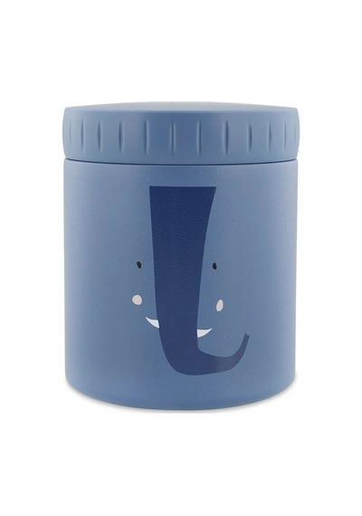 Trixie Mrs.elephant 350 Ml Unisex Çocuk Termal Mama Termosu 97-214 Mavi