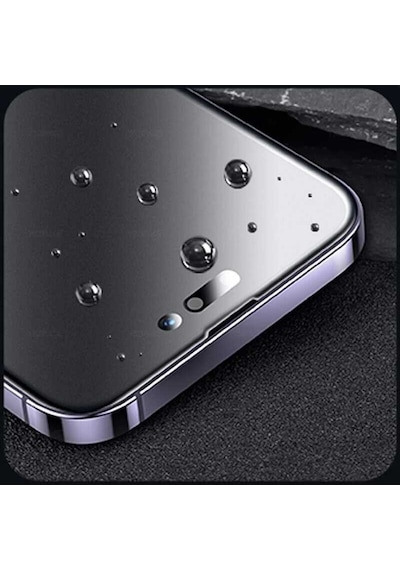 Zore Apple Uyumlu iPhone 15 Pro Max Davin Mat Seramik Ekran Koruyucu