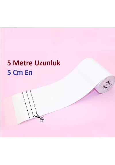 Malinka 5 Metre Görünmez Çıkartma Push Up Göğüs Meme Dikleştirici Kaldırıcı Kaldırma Ped Bandı