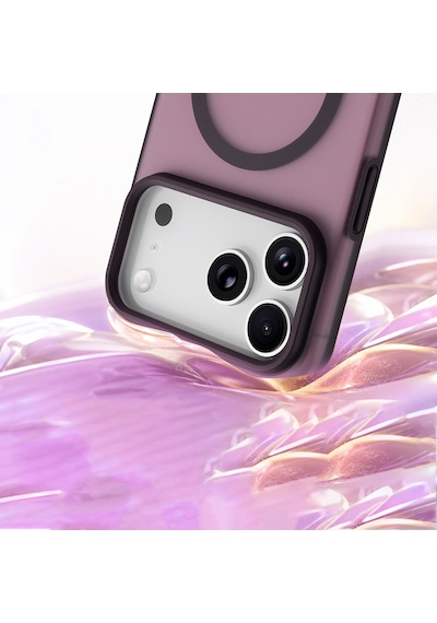 Apple İphone 18 Pro Kılıf M-safe Şarj Özellikli Kuin Kapak Mavi