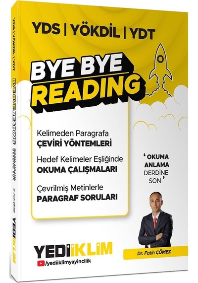 Yediiklim Yayınları Yds Yökdil Ydt Bye Bye Readıng